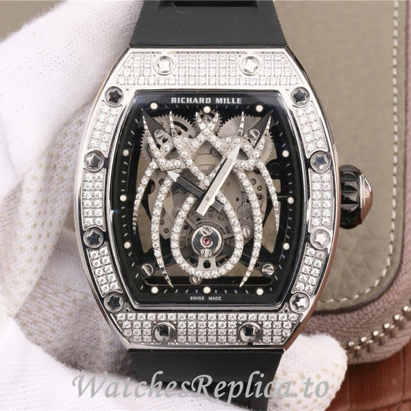Richard Mille Replica RM19-01 Rubber strap 50MM - WatchesReplica.is