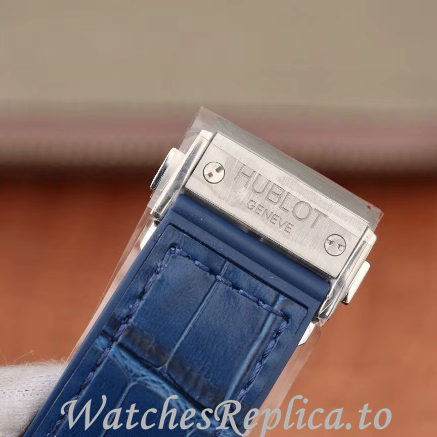 Hublot Replica Big Bang Leather strap 44MM - WatchesReplica.is