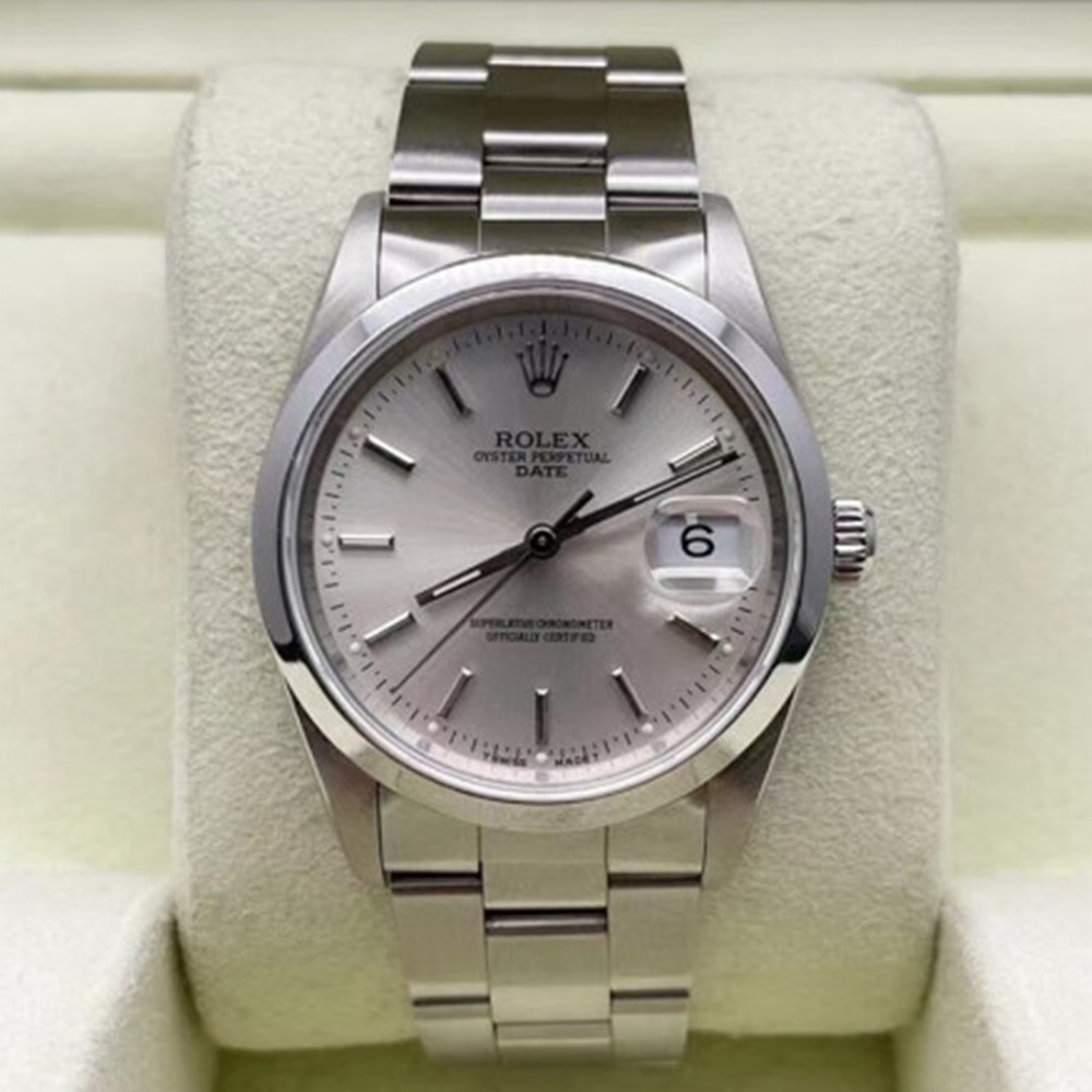 Rolex Oyster Perpetual Date 15200 34 MM - WatchesReplica.is
