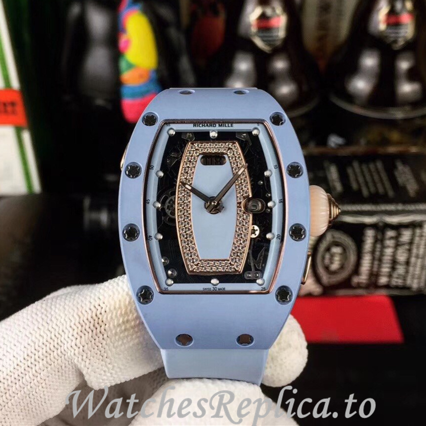 Richard Mille Replica RM037 Rubber strap 45MM - WatchesReplica.is