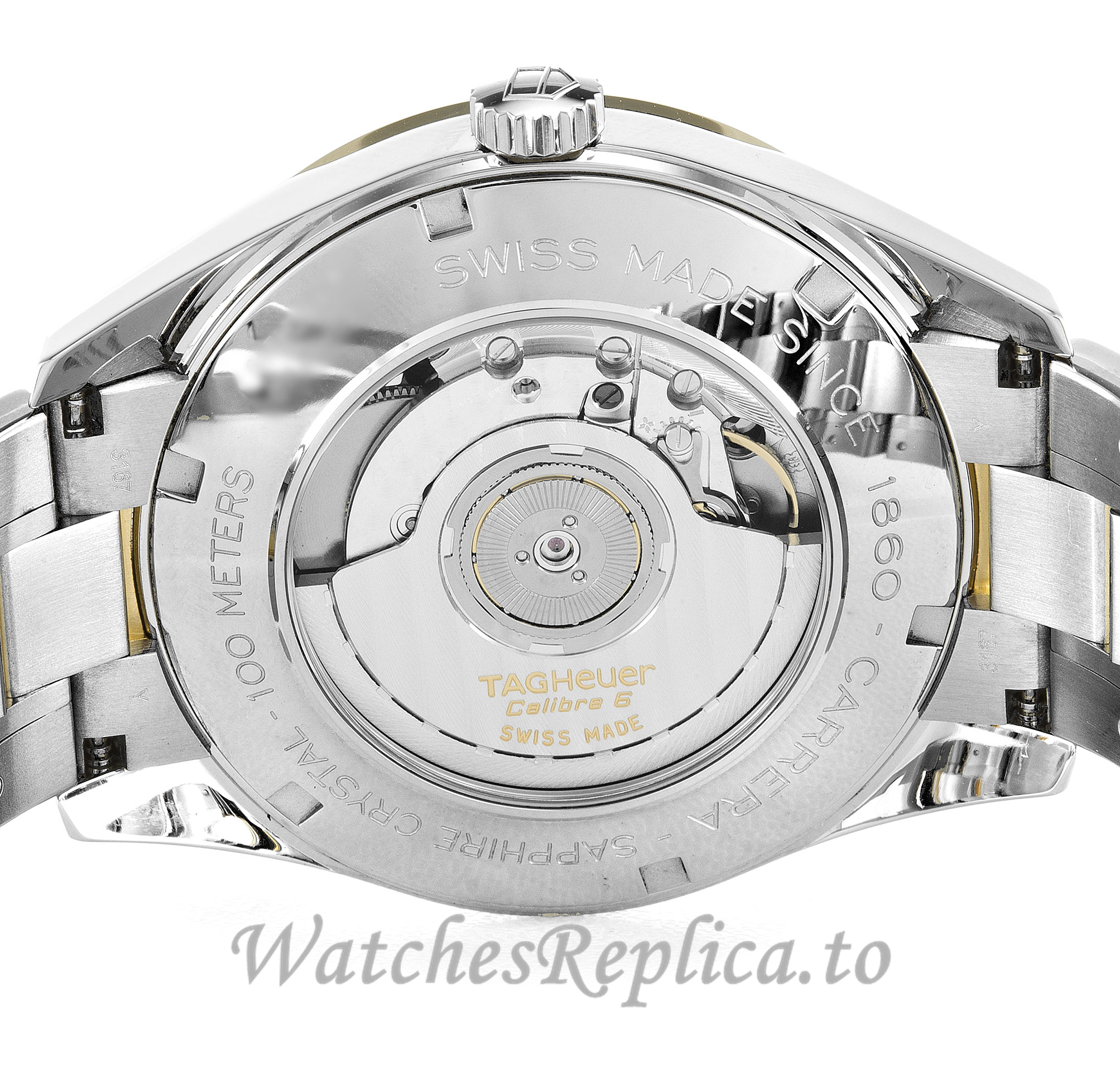 Tag Heuer Carrera Silver Dial WAS2150.BD0733 39MM - WatchesReplica.is
