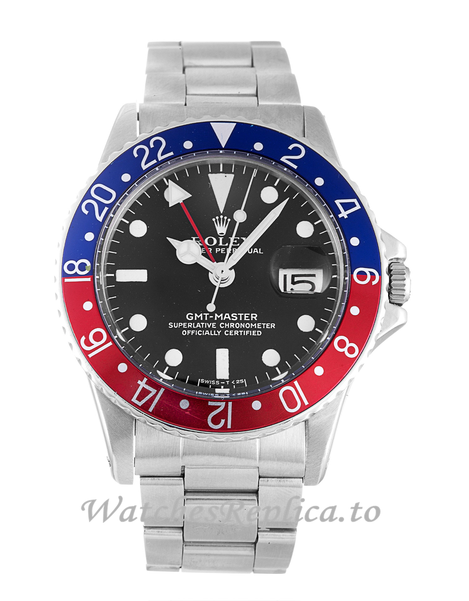 Rolex GMT Master Black Dial 1675 - WatchesReplica.is