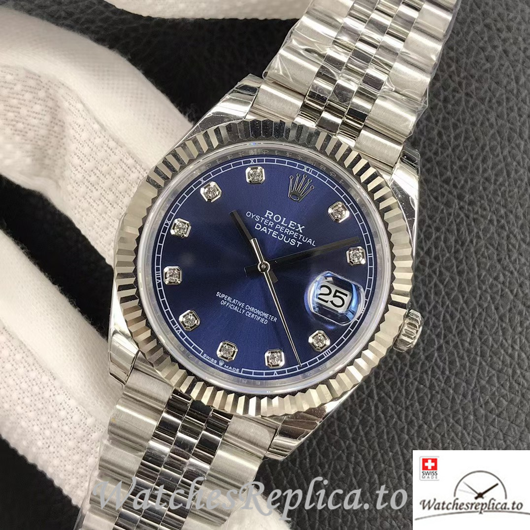 Swiss Rolex Datejust 126233 Replica Stainless steel strap 36MM - WatchesReplica.is