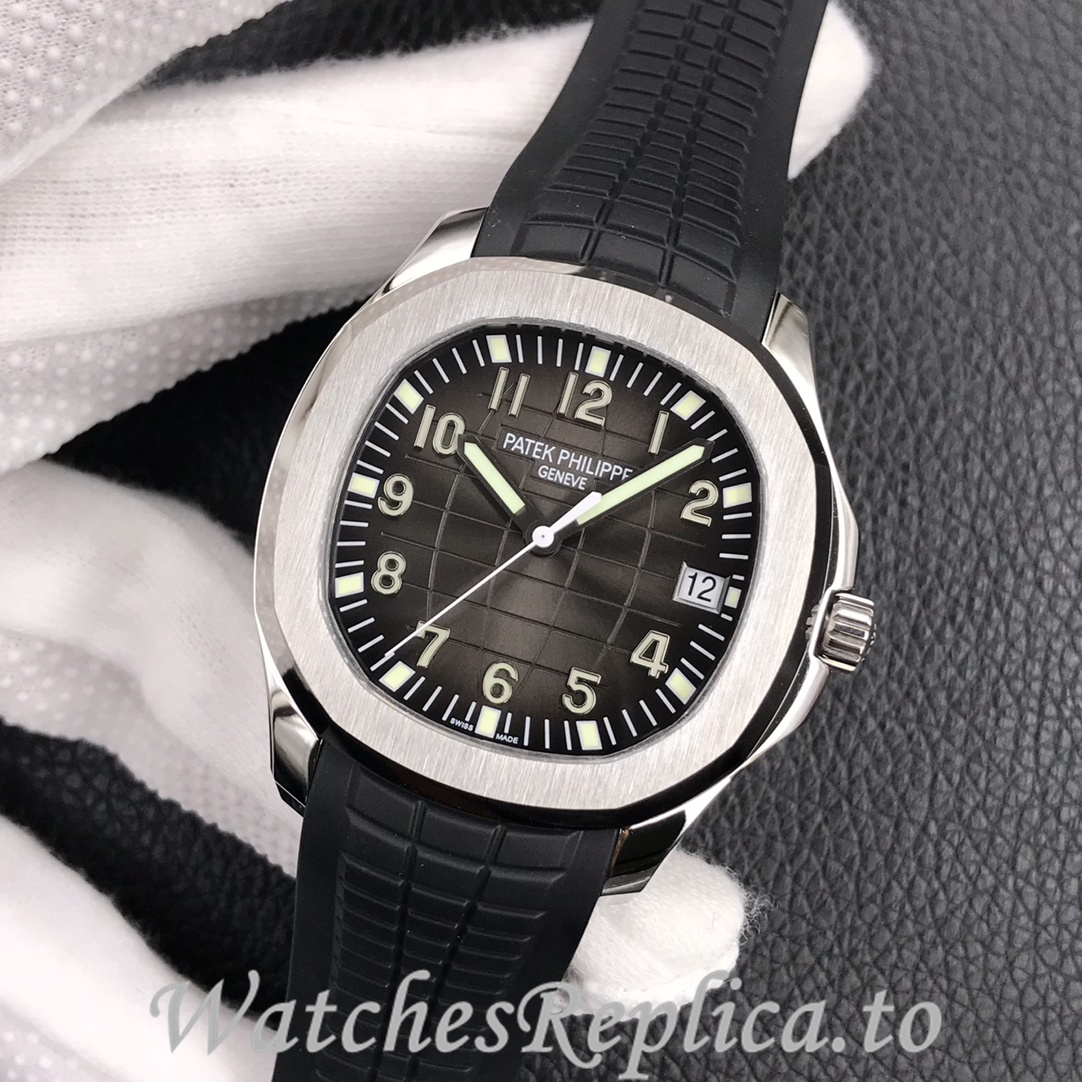 Patek Philippe Replica Aquanaut 5167 Rubber strap 40MM - WatchesReplica.is
