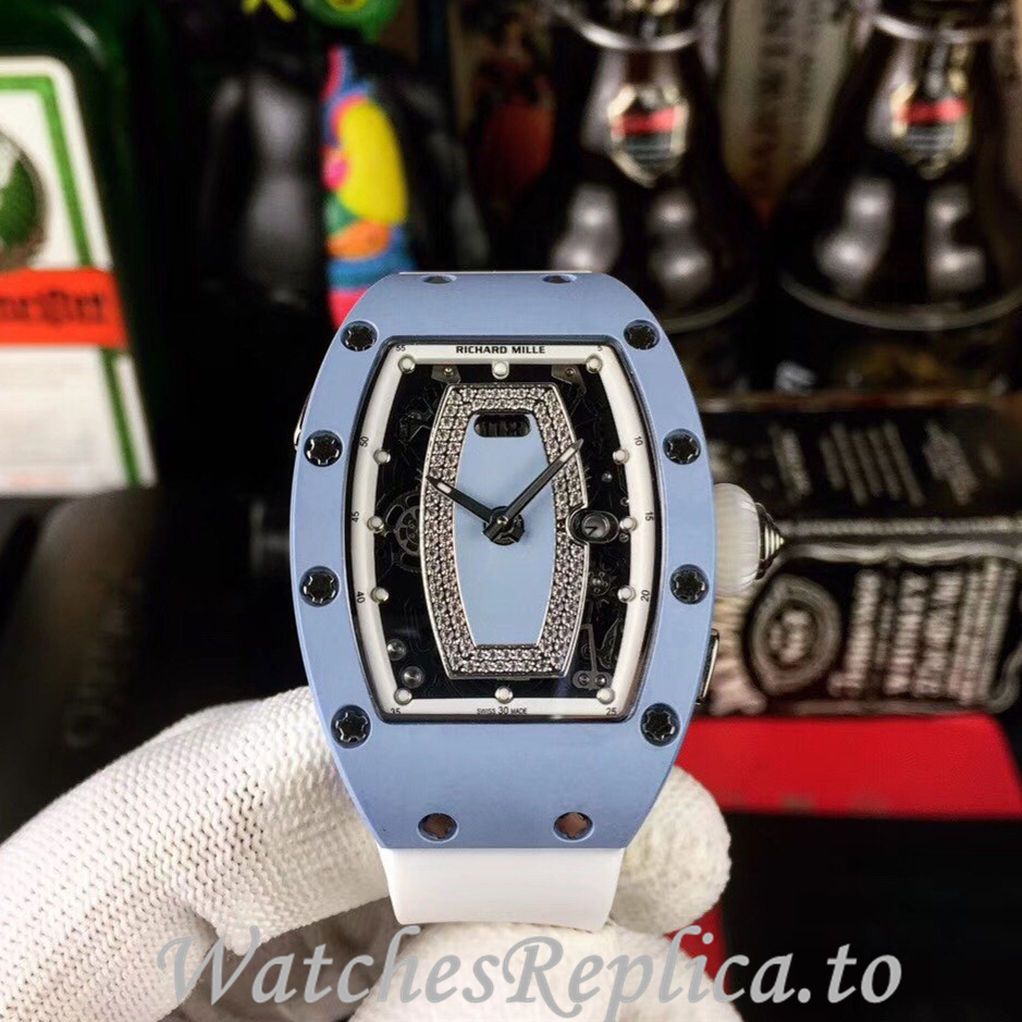 Richard Mille Replica RM037 Rubber strap 45MM - WatchesReplica.is