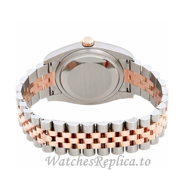 Replica Rolex Datejust 116231-1 36MM Stainless steel strap Mens Watch - WatchesReplica.is