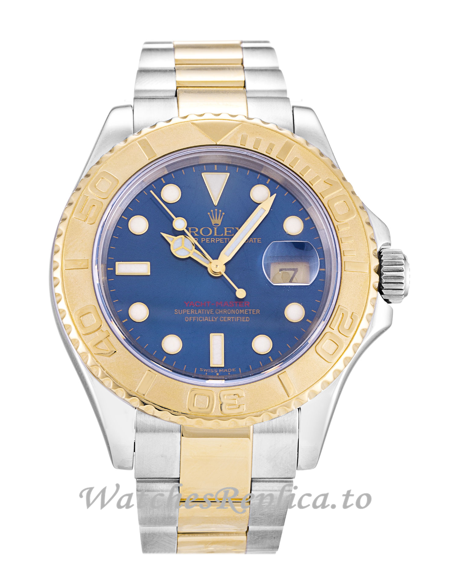 Rolex Yacht-Master Blue Dial 16623-40 MM - WatchesReplica.is