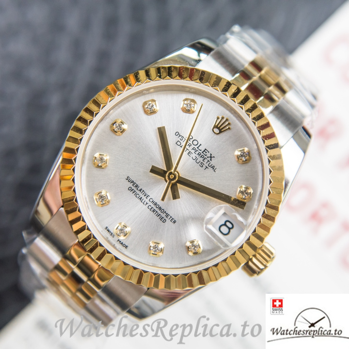 Swiss Rolex Datejust Replica 178273 Stainless steel strap 31MM - WatchesReplica.is