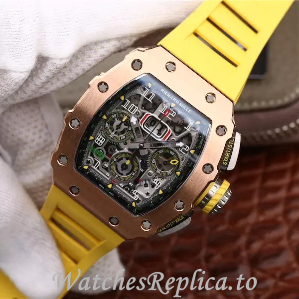 Richard Mille Replica RM11-03 Rubber strap 50MM - WatchesReplica.is