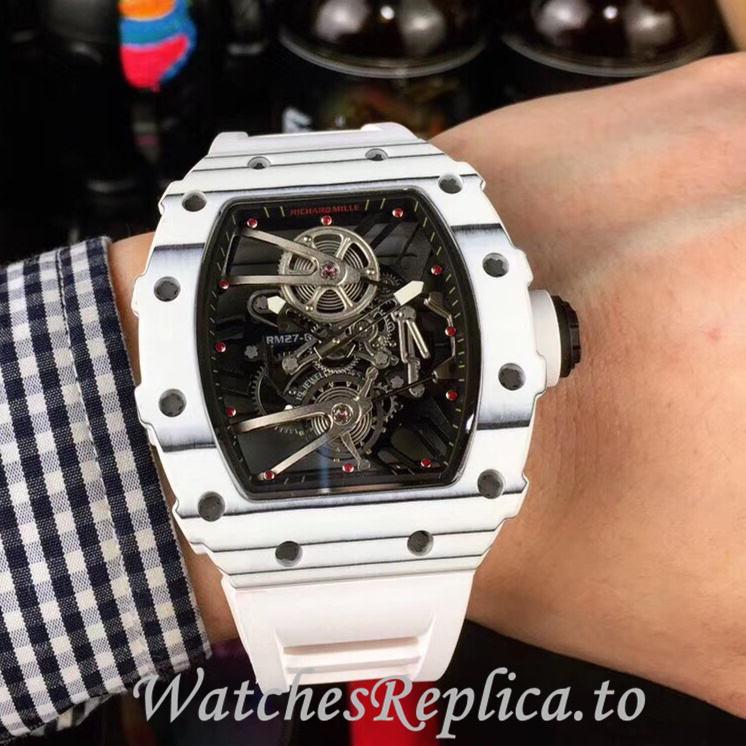 Richard Mille Replica RM27-01 Rubber strap 50MM - WatchesReplica.is