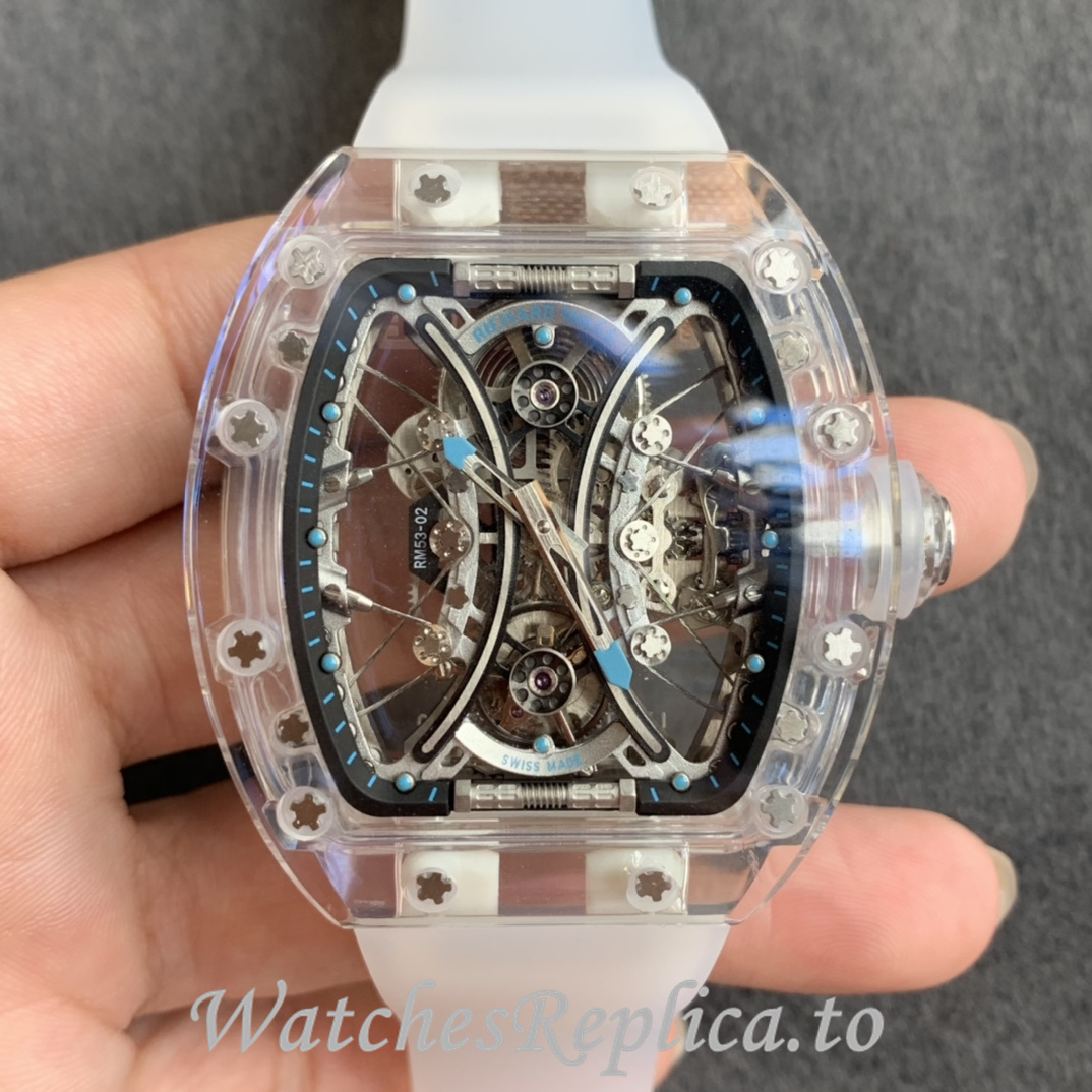 Richard Mille Replica RM53-02 Rubber strap 50MM - WatchesReplica.is