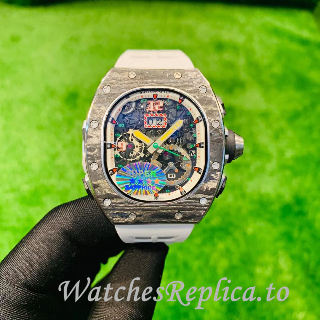 Richard Mille Replica RM62-01 Rubber strap 50MM - WatchesReplica.is