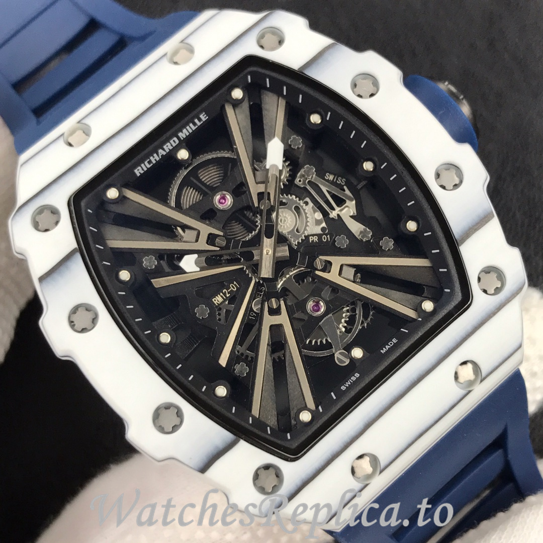 Richard Mille Replica RM12-01 Rubber strap 50MM - WatchesReplica.is