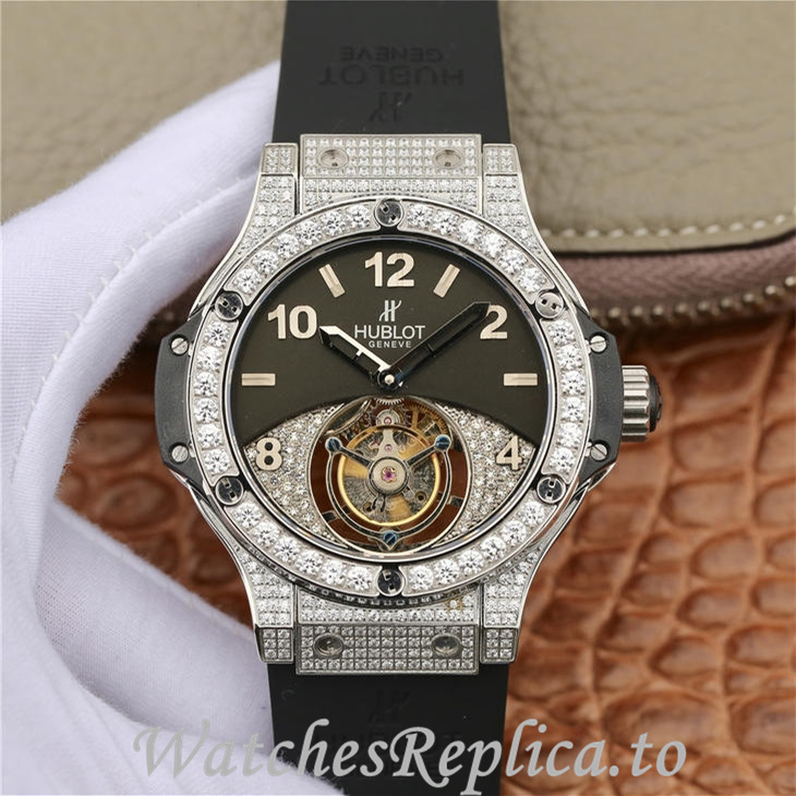 Hublot Replica Big Bang Rubber strap 44MM - WatchesReplica.is