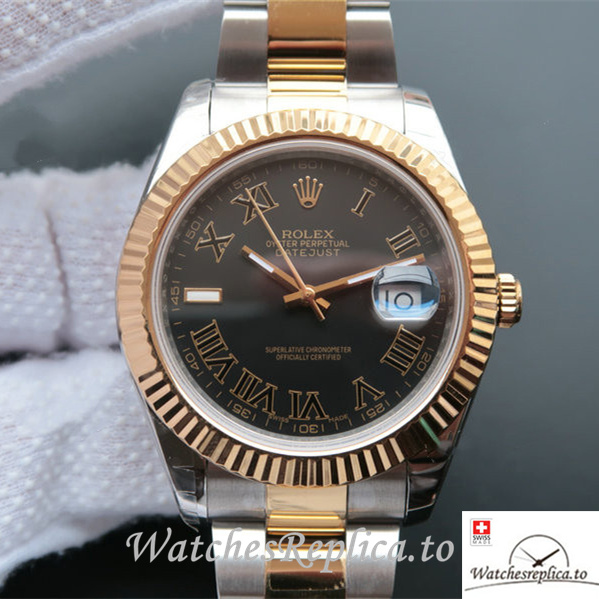 Swiss Rolex Datejust Replica 126333 Stainless steel strap 40MM - WatchesReplica.is