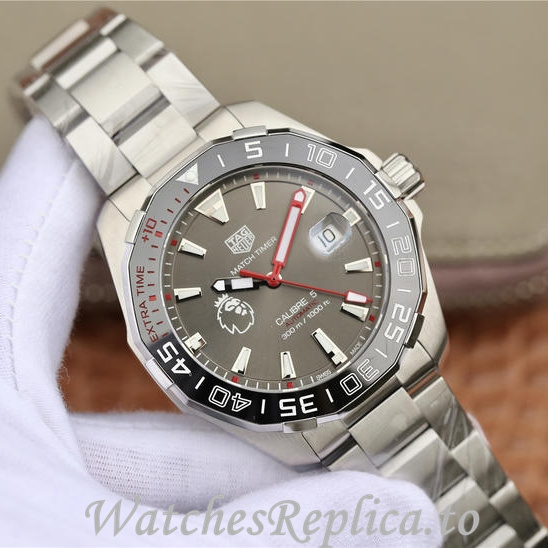 Tag Heuer Replica Aquaracer Stainless steel strap 43MM - WatchesReplica.is