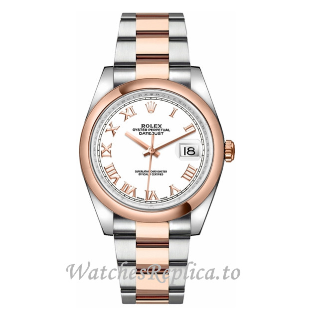Replica Rolex Datejust 116201-3 36MM Stainless steel strap Mens Watch - WatchesReplica.is