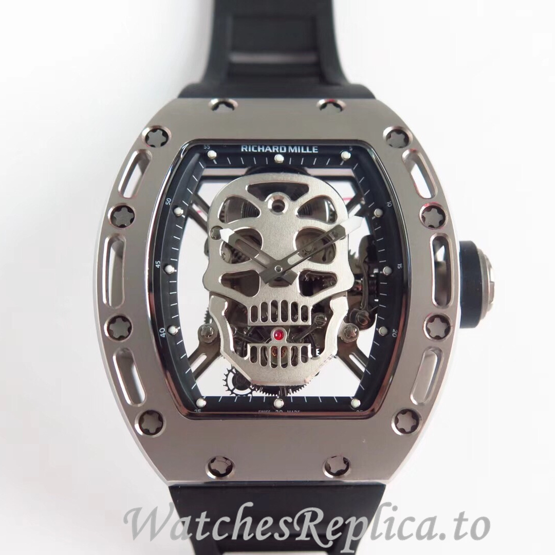 Richard Mille Replica RM052 Rubber strap 50MM - WatchesReplica.is