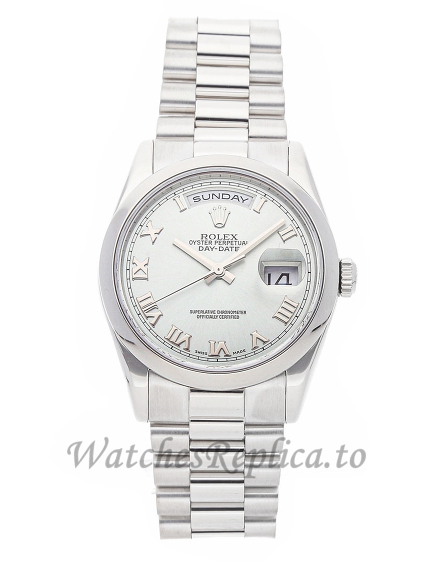 Rolex Replica Day-Date 36mm 118206 - WatchesReplica.is