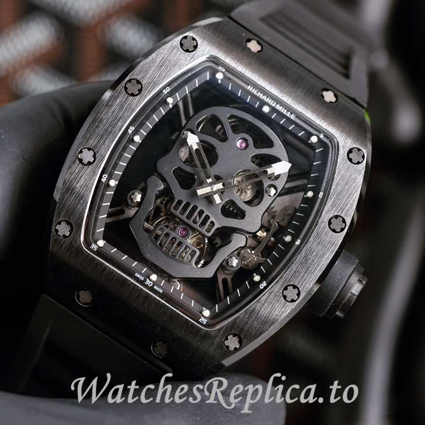 Richard Mille Replica RM052 Rubber strap 50MM - WatchesReplica.is
