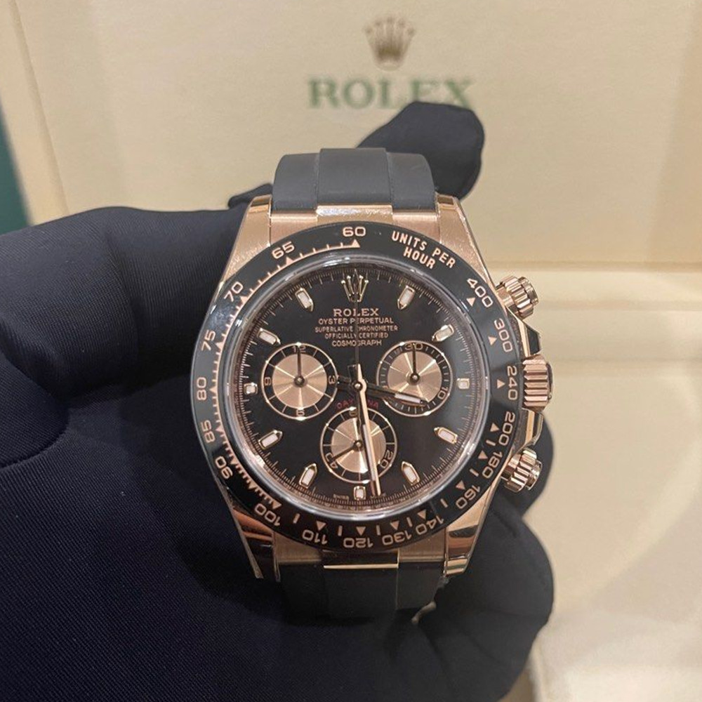 Rolex Daytona Black Dial 116515LN - WatchesReplica.is