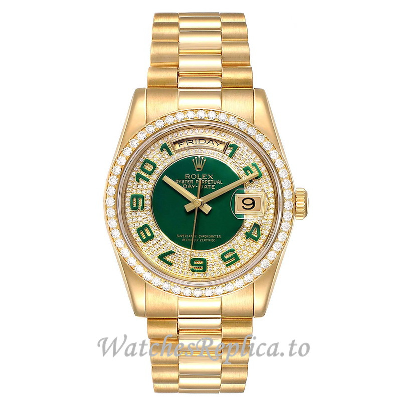 Replica Rolex Day Date President 118348 36MM - WatchesReplica.is