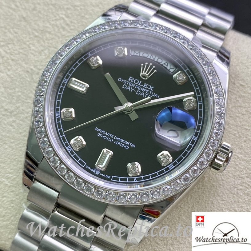 Swiss Rolex Datejust Replica 126233 Stainless steel strap 36MM - WatchesReplica.is