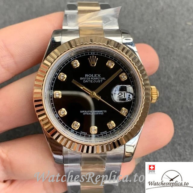 Swiss Rolex Datejust Replica 126333-0005 Stainless steel strap 41MM - WatchesReplica.is