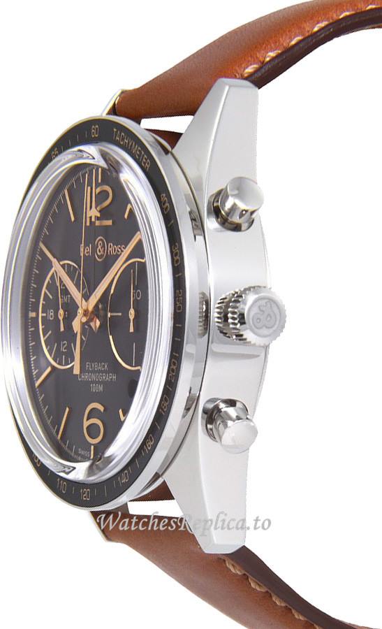 Bell Ross Replica Watch BRV126-FLY-GMT/SCA 43MM - WatchesReplica.is
