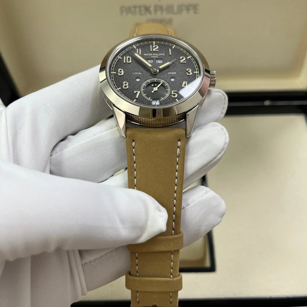 Patek Philippe Annual Calendar 5326G 41 mm Charcoal Gray Dial - WatchesReplica.is
