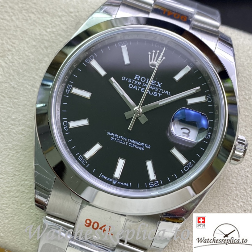 Swiss Rolex Datejust Replica 126331 Stainless steel strap 41MM - WatchesReplica.is