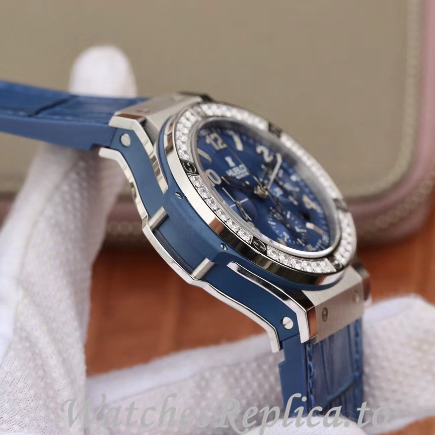 Hublot Replica Big Bang Leather strap 44MM - WatchesReplica.is