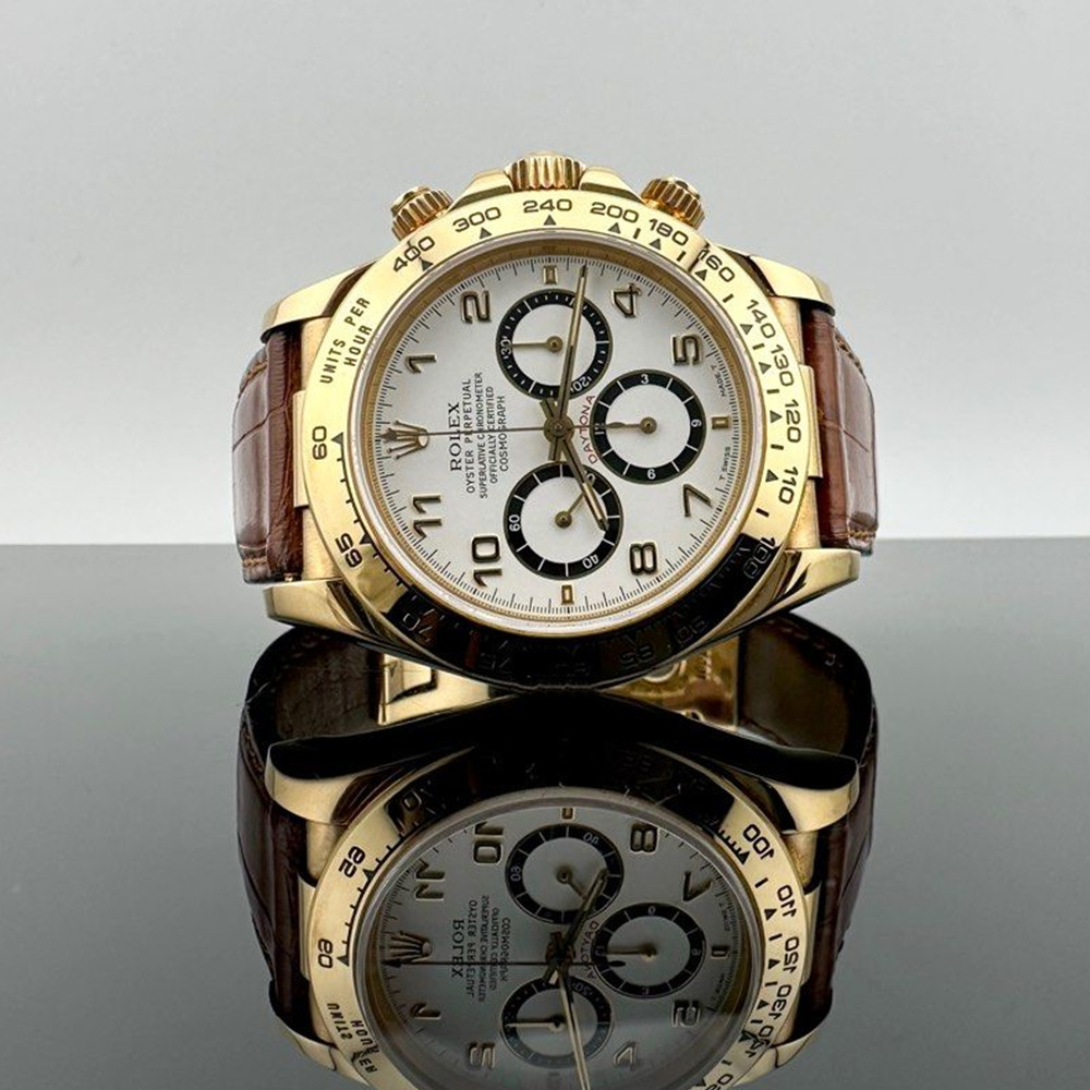 Rolex Daytona White Dial 16518 40MM - WatchesReplica.is