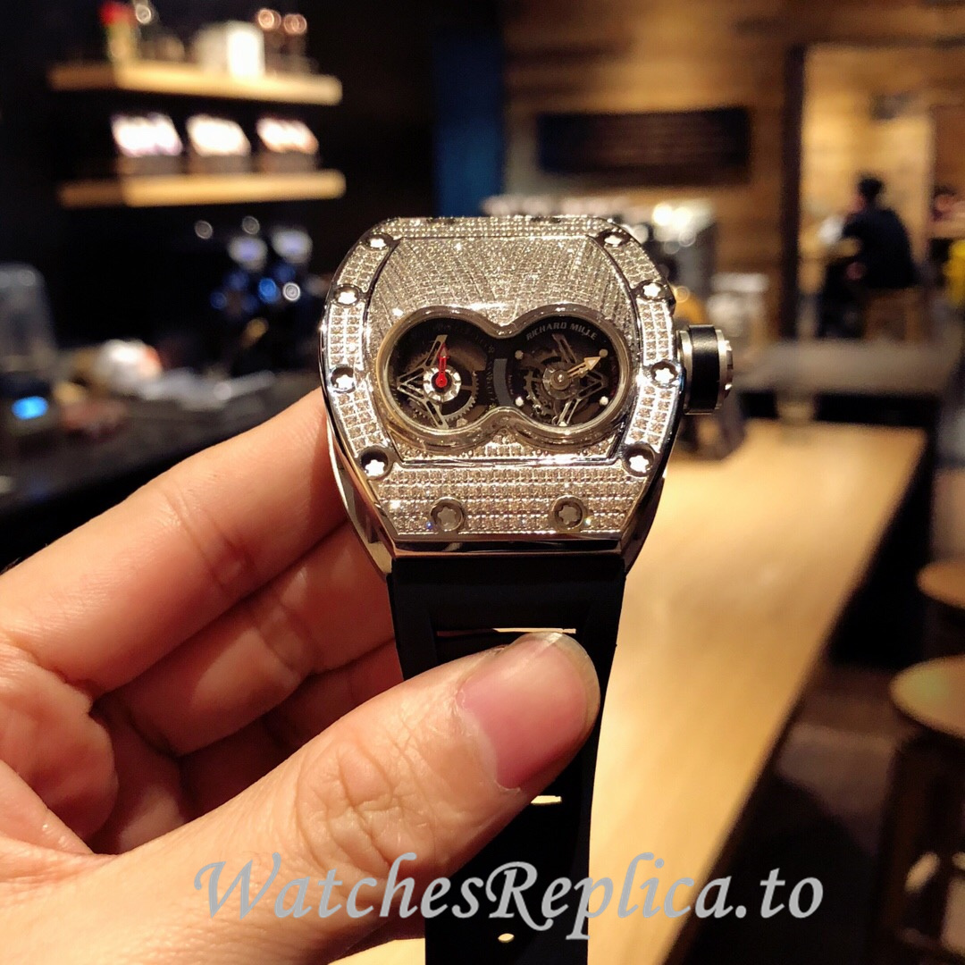 Richard Mille Replica RM-053 Rubber strap 48MM - WatchesReplica.is