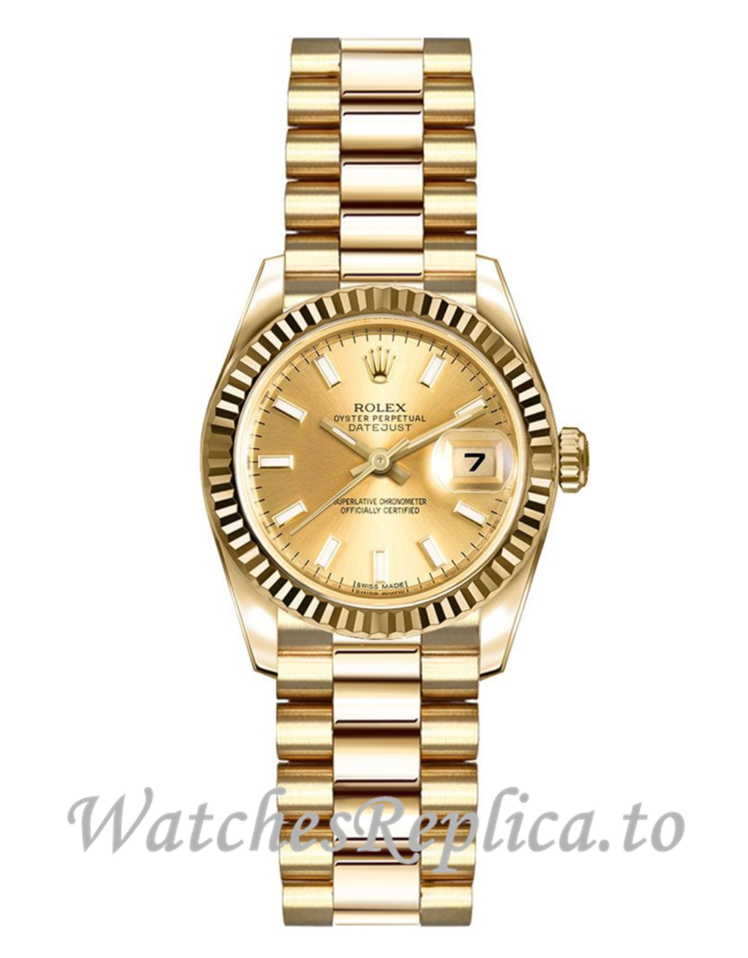 Rolex Lady Datejust Replica 179178 26mm - WatchesReplica.is