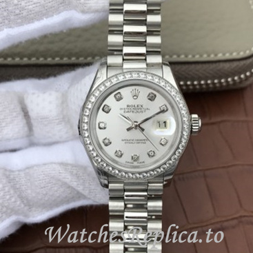 Swiss Rolex Datejust Replica 279135 Stainless steel strap 28MM - WatchesReplica.is