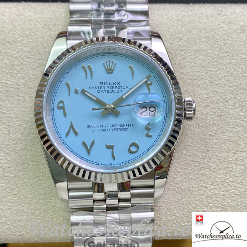 Swiss Rolex Datejust Replica Stainless steel strap 41MM - WatchesReplica.is
