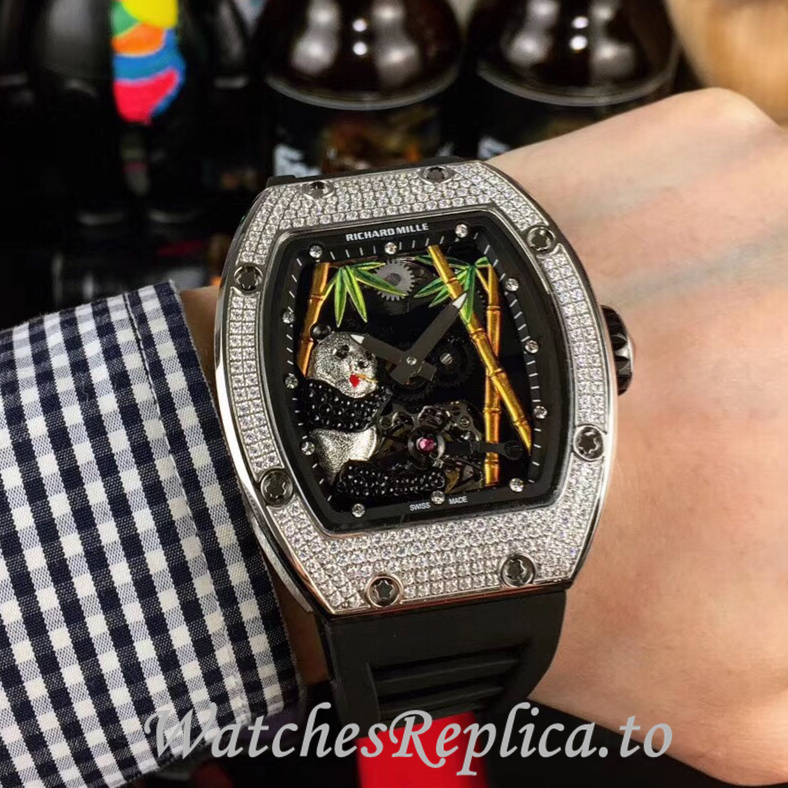 Richard Mille Replica RM26-01 Rubber strap 50MM - WatchesReplica.is