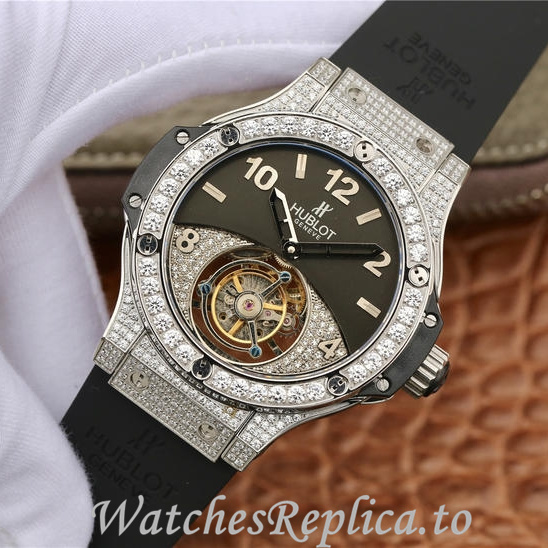 Hublot Replica Big Bang Rubber strap 44MM - WatchesReplica.is