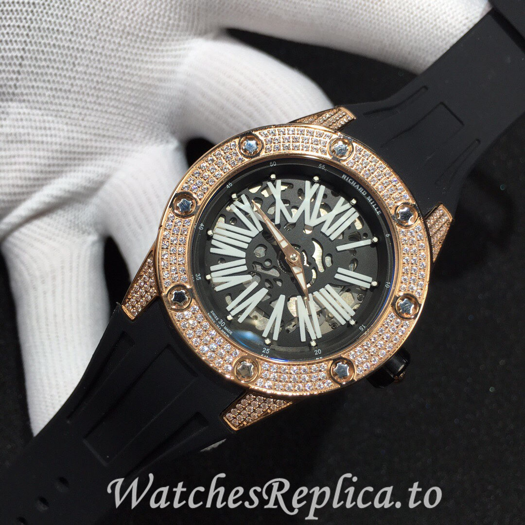 Richard Mille Replica RM033 Rubber strap 46MM - WatchesReplica.is