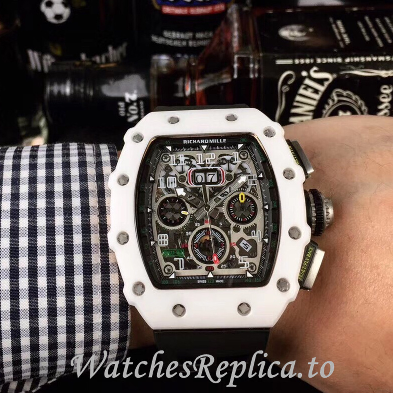 Richard Mille Replica RM11-03 Rubber strap 50MM - WatchesReplica.is