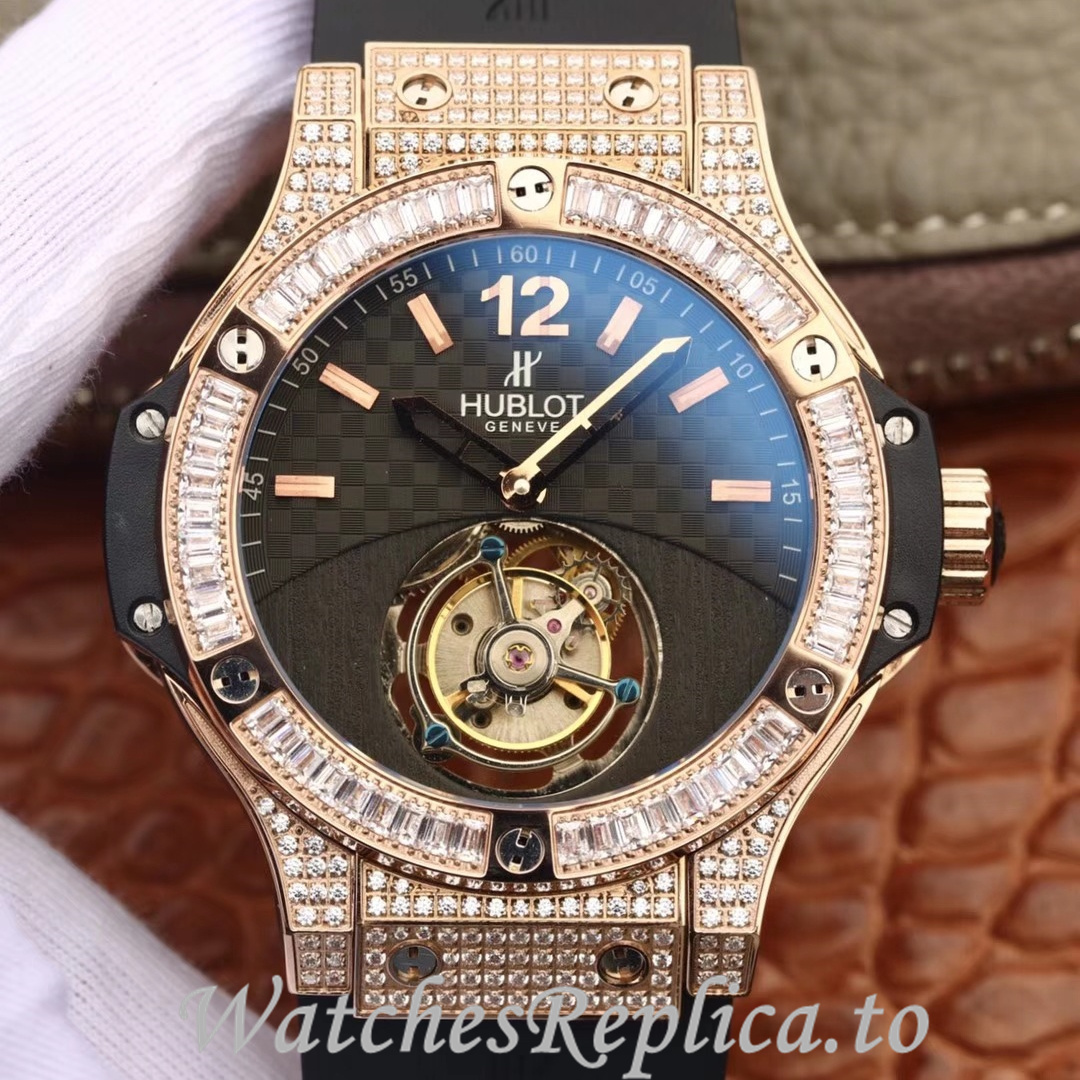 Hublot Replica Big Bang Rubber strap 44MM - WatchesReplica.is
