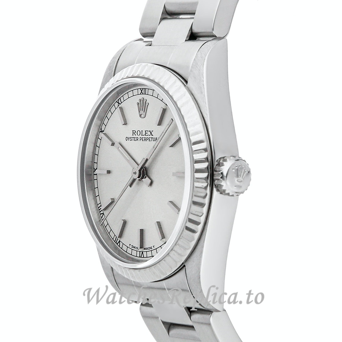 Replica Rolex Oyster Perpetual 67514 Ladies Watch 31MM - WatchesReplica.is
