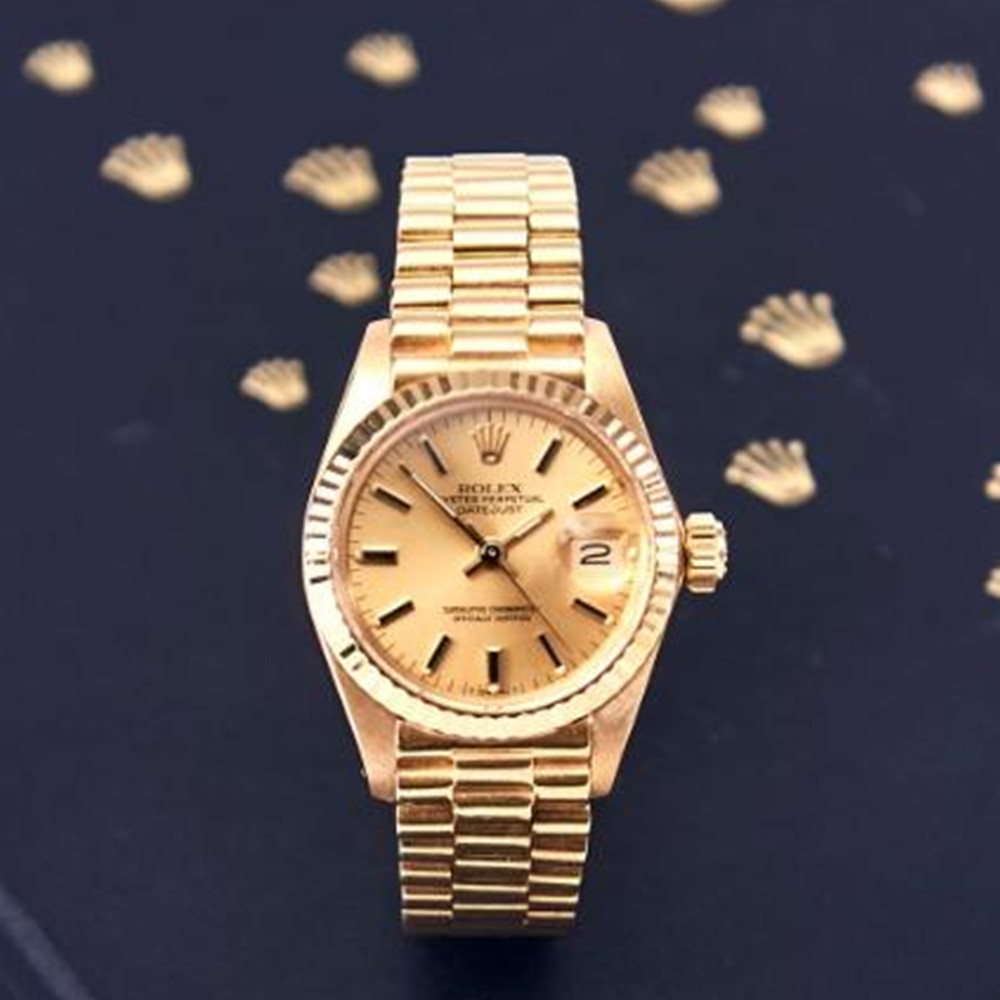 Rolex Datejust Lady Champagne Dial 69178 - WatchesReplica.is