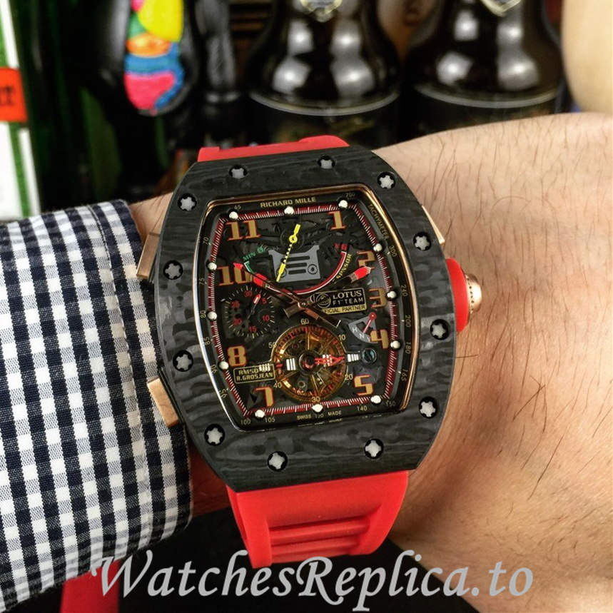 Richard Mille Replica RM50-01 Rubber strap 50MM - WatchesReplica.is