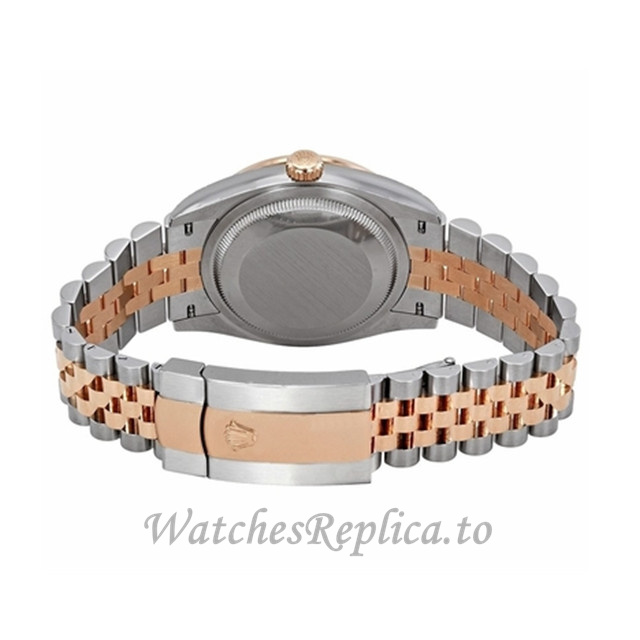 Replica Rolex Datejust m126231 36MM Stainless steel strap Ladies Watch - WatchesReplica.is
