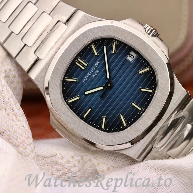 Patek Philippe Replica Nautilus 5711 Stainless steel strap 40MM - WatchesReplica.is
