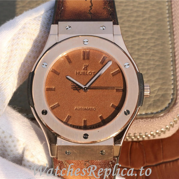 Hublot Replica 511.OX Leather strap 45MM - WatchesReplica.is