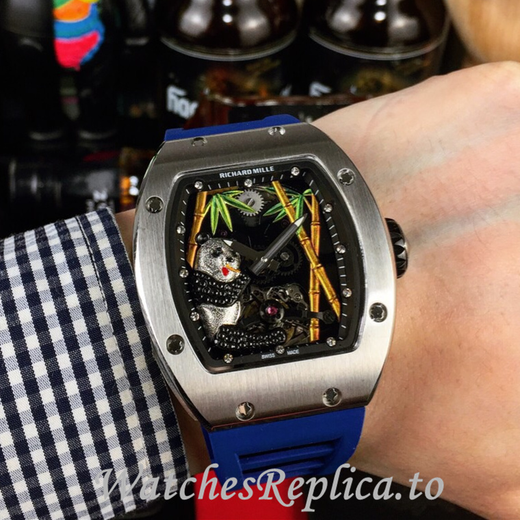 Richard Mille Replica RM26-01 Rubber strap 50MM - WatchesReplica.is
