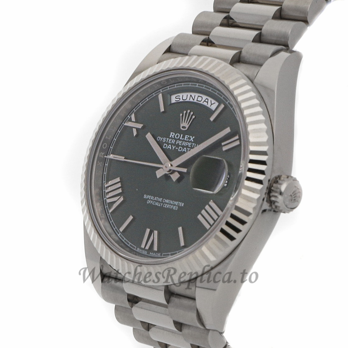 Rolex Replica Day-Date 40mm 228239 - WatchesReplica.is